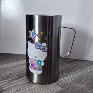 sanrio hello kitty 2024 stainless steele mug cup star neon